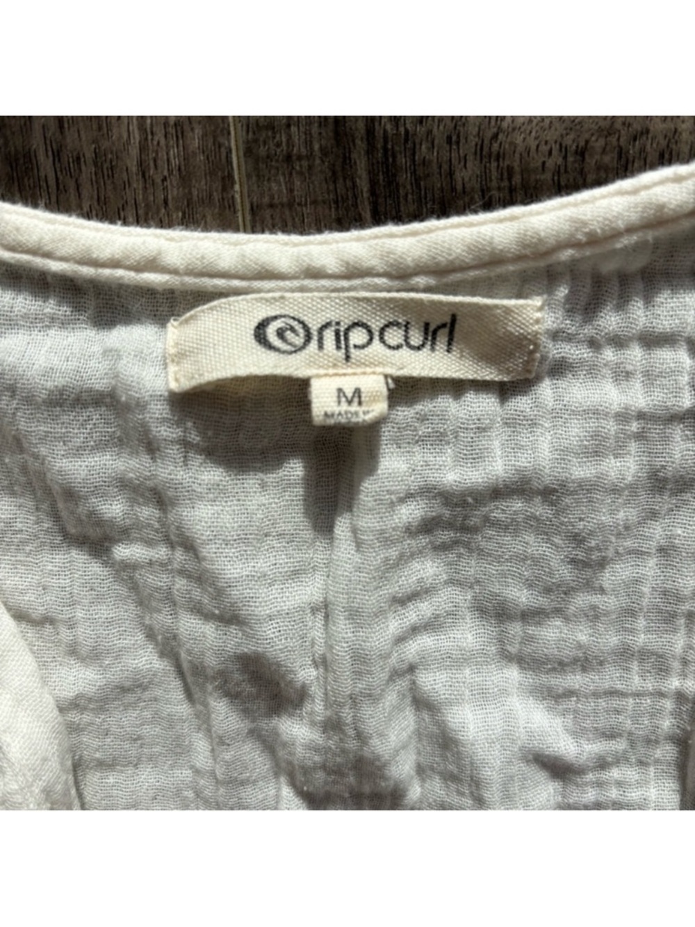 Lightweight romper off white - Picture 2 of 2
